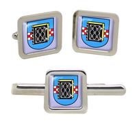 Set Di Gemelli E Fermacravatta Quadrati Bochum (GERMANIA)