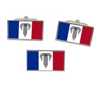 Set Di Gemelli E Spilla Per Cravatta Con Bandiera Di Kansas City MO (USA)