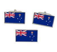 Set Di Gemelli E Spilla Per Cravatta Con Bandiera Di VICTORIA, AUSTRALIA