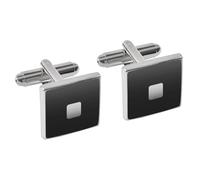 Set di gemelli smaltati da uomo, quadrati, rotondi, rettangolari, accessori per camicia, abbigliamento formale