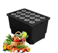 Set di germogli idroponici, germinatore per interni con 15 manicotti, starter compatto per semi e di pianta, attrezzatura da giardino durevole per la casa, crescita efficiente con acqua