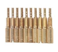 Set di Getti Lenti per Pilota Carburatore, 10 Pezzi Kit Getti Lenti per Pilota Carburatore 15-25 30-40 Metallo per HS40