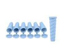 Set di ghiaccioli in silicone flessibile per ghiaccioli creativi, facili da rilasciare, per riunioni di famiglia e feste