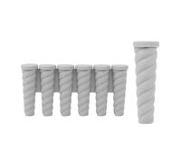 Set di ghiaccioli in silicone flessibile per ghiaccioli creativi, facili da rilasciare, per riunioni di famiglia e feste