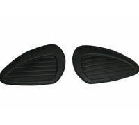 Set Di Ginocchiere In Gomma Nera Per Norton BSA Triumph