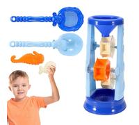 Set di giocattoli a sabbia, set di spiaggia per bambini,Giocattoli da spiaggia per bambini a tema marino con pala - Ragazzi ragazze di età superiore ai 3 anni Castle Building Construction Activity per