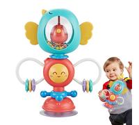 Set Di Giocattoli A ventossa - Sonaglio Neonato, Giocattollo Con Base A ventossa, Centro Di Attività Sensoriale, Giocattolo Per Lo Sviluppo Del Bambino, Giocattolo Per L'apprendimento Del Neonato