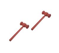 Set di giocattoli con martelletto in legno da 2 pezzi, martello da tribunale multifunzionale for giochi di ruolo e giochi educativi for bambini Martelli da carpentiere