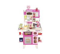 Set di giocattoli da cucina per bambini AIYAPLAY IT350-190V00PK - Con Accessori, Rosa, 104 pezzi