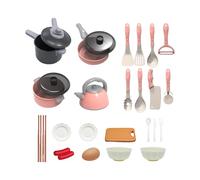 Set di giocattoli da cucina per bambini, da cucina giocattolo | 28 utensili per pentole e giocattoli - educativi per la finta, utensili divertenti, pentole, divertenti per i bambini