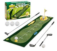 Set Di Giocattoli Da Golf Per Bambini, Mazze Di Lunghezza Regolabile, 1 Set, Giochi Di Mini Golf, Giocattoli Sportivi Per Interni Ed Esterni, Portatili E Facili Da Configurare, Per Ragazzi E Ragazze,