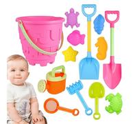 Set Di Giocattoli Da Spiaggia - Con Stampini Di Animali Inclusi - Secchiello E Pala Da Spiaggia Per Bambini - Per L'Estate, Il Compleanno, L'Inizio Della Scuola, Ragazze, Ragazzi E Bambini In Età Pres