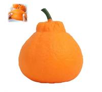 Set di giocattoli da spremere realistici alla frutta, frutta Durian a crescita lenta e arancia, giocattolo sensoriale in morbido TPR per alleviare lo stress, divertente decorazione da scrivania e