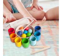 Set di Giocattoli Educativi con Conteggio Dei Numeri E Ordinamento Delle Palline