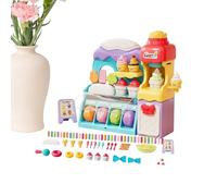 Set Di Giocattoli - Giocattoli Sensoriali Di Pasta Falsa - Kit Utensili Da Panificio con Argilla Di Asciugatura All'Aria - Per Bambini E Ragazze Casa Viaggio Educazione A Casa Compleanno Natale