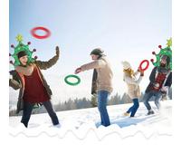 Set di giocattoli gonfiabili per il lancio dell'anello, fascia per