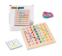 Set di giocattoli impilabili - puzzle in legno geometrico | gioco da tavolo educativo per bambini e ragazze | casa, aula, compleanno, festa, apprendimento genitore-figlio