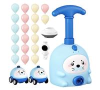 Set Di Giocattoli Lanciatore Di Palloncini 2026 - Auto A Palloncini Alimentata A Forma Di Animale E Pompa Gonfiabile Volante | Regalo Per L'apprendimento Della Fisica STEM Da Corsa A Terra Due In