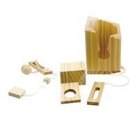 Set di giocattoli per adulti in legno per club e riunioni sociali con divertente giocattolo di intrattenimento in legno naturale