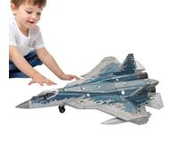 Set Di Giocattoli Per Assemblaggio Di Aerei - Giocattolo Di Assemblaggio STEM, Set Di Modello Di Azione Di Rimbalzo, Progetto Di Aviazione | Kit Di Costruzione Di Aerei Da Caccia In Lega Per I B