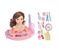 Set Di Giocattoli Per Capelli Per La Testa Bambola E Set Di Giocattoli Per Il Trucco - Colorato Finge Play TOTH BOTTO | Accessori Per Giocattoli Per Bambini | Regalo Per Le Celebrazioni Per L