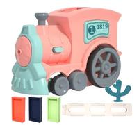 Set di giocattoli per ferrovia per bambini, gioco di impilamento automatico, giocattoli per ferrovia con luce e musica, per ragazze 3 ai 12 anni, come gioco educativo per promuovere le capacità