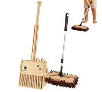 Set di giocattoli per la pulizia dei bambini 3 anni in su, kit scopa e , giocattolo per la casa dei bambini, regalo di apprendimento per ragazzi e ragazze