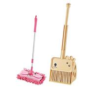 Set Di Giocattoli Per La Pulizia Dei Bambini - Di Scopa E Regolabili, Fingi I Giocattoli Degli Strumenti Di Pulizia Per Le Pulizie, Set Da Gioco Educativo Realistico Per La Casa, La Camera