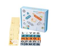 Set Di Giocattoli Per L'apprendimento 'alfabeto, Facile Da Usare, 1 Set, Giocattolo In Legno Con Lettere Abbinate, Puzzle Educativo Per L'apprendimento 'alfabeto, Design In Legno, Per