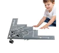 Set di giocattoli per l'assemblaggio dell'aeroplano - Kit modello di aereo da caccia, costruisci il tuo aereo | Set di costruzione di aerei in lega educativa, Kit modello giocattolo aereo