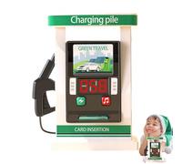 Set di giocattoli per stazioni di servizio per bambini - Pompa di benzina, autolavaggio, garage, segnali stradali, set da gioco di simulazione di stazioni di servizio, set di macchinine per bambini, d
