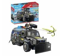 Set di giocattoli Playmobil Police car City Action Plastica NEW