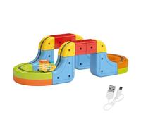 Set Di Giocattolo Per I Bambini | Assemblaggio Fai Da Te Di Binari Modello Magnetici,Set Natale 18 Pezzi | Per Ragazzi Ragazze Bambini Amici Natale Vacanza Giovani