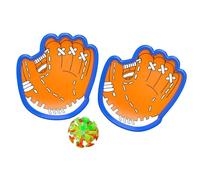 Set Di Giochi A Pallone A LED E Cattura, Facile E Sicurezza Da Usare, 18/21/10 Cm, Guanto Da Allenamento Da Baseball, Giocattolo Sportivo Per Il Gioco Con Palla Appiccicosa, Sviluppo Delle Abilità Aff