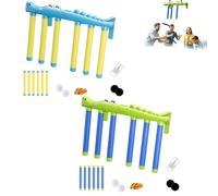 Set di giochi con musica per bambini e adulti, concentrazione e coordinazione, gioco perfetto per feste di famiglia e Natale, feste (blu e verde)