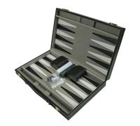 Set di Giochi Da Tavolo per Backgammon con Scacchiera Media Premium Gioco di