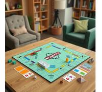 Set di giochi da tavolo per coppie 2025, essenziale per una serata di giochi per adulti, include un classico gioco simile a Monopoly + carte interattive, gadget per appuntamenti romantici, giochi da t