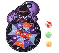 Set di giochi da tavolo pieghevoli con ragno, attività per feste di Halloween con palline appiccicose per bambini e adulti (5 pezzi/set)