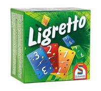 Set di giochi di carte colorate Schmidt Spiele Ligretto da 2 a 4 giocatori dagli