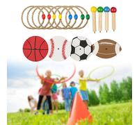 Set di giochi di lancio degli anelli Giochi da prato Gioco di lancio del