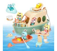 Set di giochi di ruolo, di navigazione in mare fantasioso per i primi | Capitan Figure Giocattolo da gioco di ruolo per bambini piccoli, ragazze, genitori, scuola, aula, sala giochi