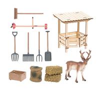 Set Di Giochi Fattoria Strumenti Realistici per di Ruolo