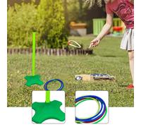 Set di giochi interattivi per genitori e fi, per lanciare anelli in giardino,