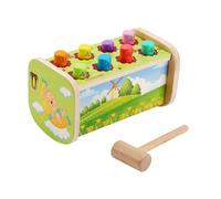 Set di giochi per battere le talpe verdi per l'apprendimento precoce dello sviluppo cognitivo per la