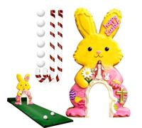 Set di Gioco a Golf per le Feste - Attività di Intrattenimento per la Pasqua,Campo da Golf Indoor con e Palline | Per Riunioni Familiari Feste Bambini Adulti Casa Soggiorno Camera Da Sala Giochi Ed In