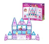 Set di gioco con tessere magnetiche del Castello delle Principesse Disney, composto da 69 pezzi (S1)
