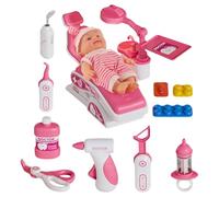 Set Di Gioco Del Dentista - Gioco Educativo Divertente Realistico di Finta,Kit Dottore - Per Asilo Scuola Materna Elementare Feste Attività Mattina Casa e Famiglia Libero