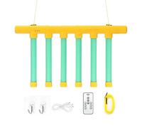 Set di gioco di canna da, gioco di allenamento di reazione, gioco di aste, 3 velocità, effetti musicali, allenamento del cervello e relax per adulti e bambini