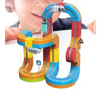 Set Di,Gioco Di Costruzione Ferrovia Magnetica | Set Di Elettrico - Per Bambini Età 3+ Ragazzi Gioco In Casa Festa Di Compleanno Vacanza Aula Scuola