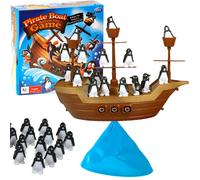 Set di gioco equilibrante Nave pirata con pinguini
